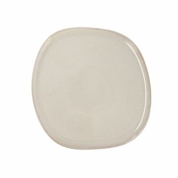 Плоская тарелка Bidasoa Ikonic Keramika Balts (26,5 x 25,7 x 1,5 cm) (Pack 4x)