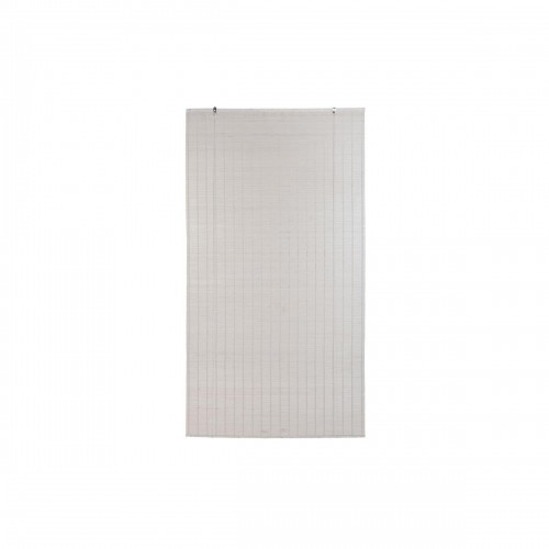 Rullīšu žalūzijas DKD Home Decor Nolakots Balts Bambuss (120 x 2 x 230 cm) image 5