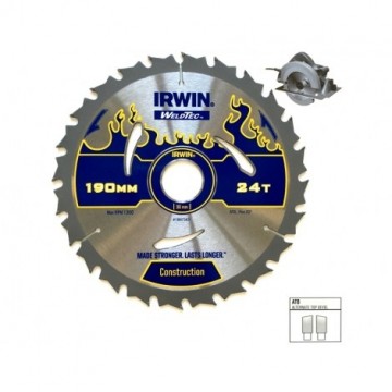 Irwin IR Zāģripa WT CSB 190MM/24T