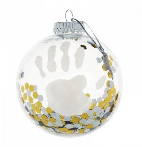 Baby Art Christmas Ball komplekts mazuļa pēdiņu/rociņu nospieduma izveidošanai,  caurspīdīgs - 3601099600 image 2