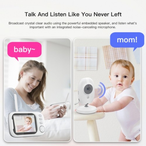 Bērnu uzraudzības video monitors, Video aukle - ABM600 image 5