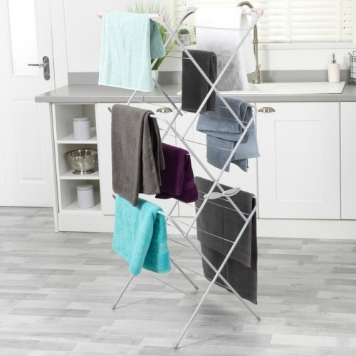Russell Hobbs LA083357PINKEU7 3-Tier clothes airer image 3