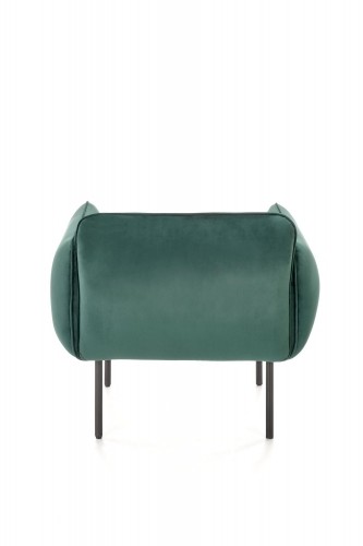 Halmar BRASIL leisure armchair dark green/ black image 2