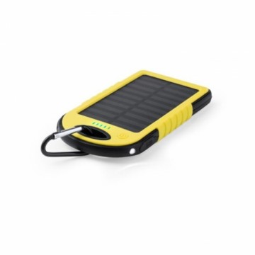 Ārējais akumulators ar saules bateriju, Solar Power Bank 4000 mAh (pieejamas 2 krāsas: dzeltena, zaļa)