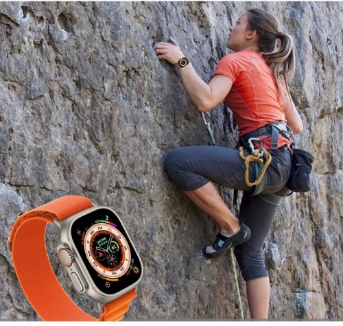 Tech-Protect watch strap Nylon Pro Apple Watch 42/44/45/49mm, orange image 3