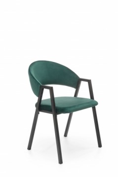 Halmar K473 chair dark green
