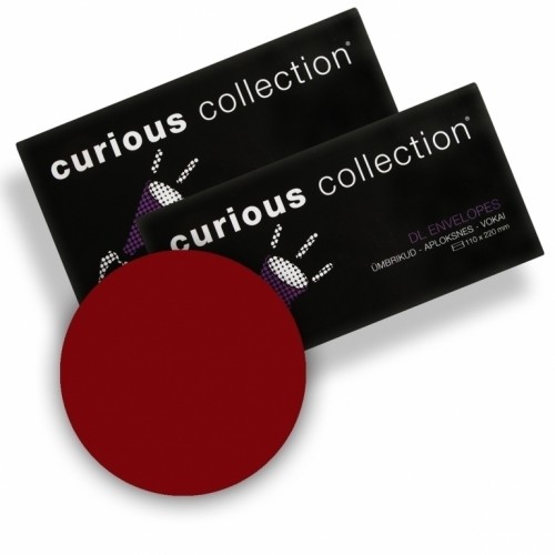 Tekstūraploksnes Curious Metallics E65, 20gab/iep, red lacquer image 1