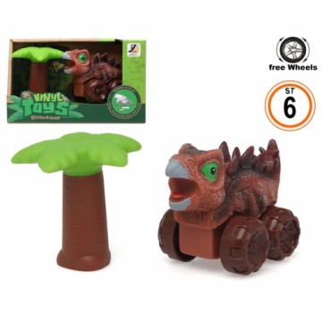 Bigbuy Kids Rotaļu mašīna Dinosaur Series Brūns