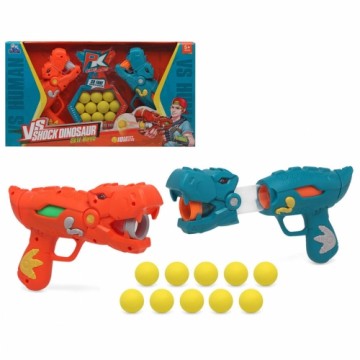 Bigbuy Kids Пистолет, стреляющий мячиками Shock Dinosaur