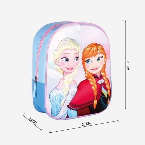 Школьный рюкзак Frozen Синий (25 x 31 x 10 cm) image 2