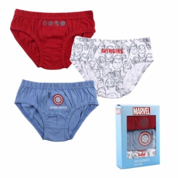 Apakšbiksīšu komplekts The Avengers 3 gb. Daudzkrāsains