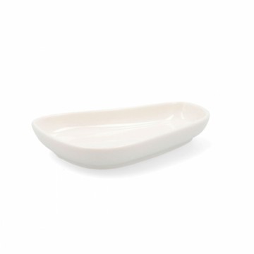 поднос для закусок Quid Select Неправильный Керамика Белый (12,5 cm) (Pack 12x)