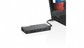 Lenovo  
         
       USB-C 7-in-1 Hub USB Hub, USB 3.0 (3.1 Gen 1) ports quantity 2, USB 2.0 ports quantity 1, HDMI ports quantity 1