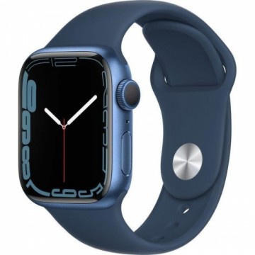 Apple  
         
       Watch Series 7 MKN13EL/A	 41mm, Smart watches, GPS (satellite), Retina LTPO OLED, Touchscreen, Heart rate monitor, Waterproof, Bluetooth, Wi-Fi, eSIM, Blue, Blue