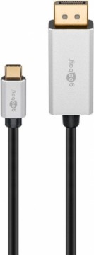 Goobay  
         
       USB-C to DisplayPort Adapter Cable 	60176 2 m, Silver/Black, DisplayPort, Type-C