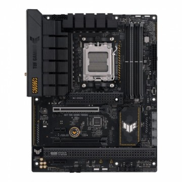 Asus  
         
       TUF GAMING B650-PLUS WIFI Processor family AMD, Processor socket  AM5, DDR5 DIMM, Memory slots 4, Supported hard disk drive interfaces 	SATA, M.2, Number of SATA connectors 4, Chipset  AMD B650, ATX