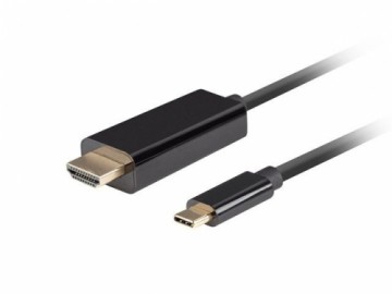 Lanberg  
         
       USB-C to HDMI Cable, 0.5 m 4K/60Hz, Black