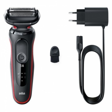 Braun  
         
       Shaver 51-R1000s	 Operating time (max) 50 min, Wet&Dry, Black/Red