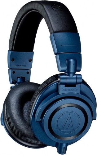 Audio Technica  
         
       Professional Studio Monitor Headphones ATH-M50XDS  Wired, Over-ear, Three detachable cables, Blue image 1