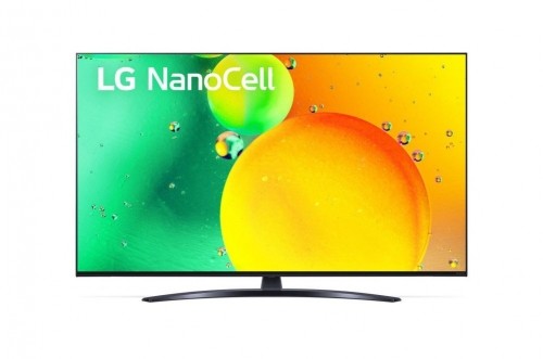 LG  
         
       55NANO763QA 55" (139 cm), Smart TV, WebOS, 4K HDR NanoCell, 3840 × 2160, Wi-Fi, DVB-T/T2/C/S/S2 image 1
