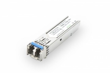 Digitus  
         
       Mini SFP Module DN-81001 9/125 μm SMF (Single-Mode Fiber), Singlemode LC Duplex Connector, 1250 Mbit/s, Wavelength 1310 nm, Maximum transfer distance 20000 m