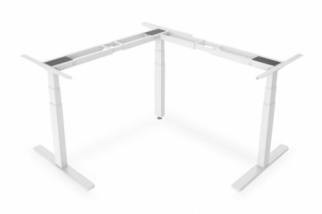 Digitus  
         
       Desk frame, 60 - 125 cm, Maximum load weight 120 kg, Metal, White