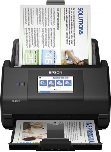 EPSON  
         
       Document Scanner WorkForce ES-580W Colour, Wireless image 1