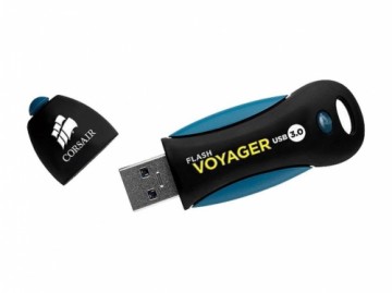 Corsair  
         
       Flash Drive Voyager 256 GB, USB 3.0, Black/Blue