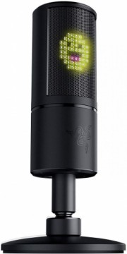 Razer  
         
       Microphone, USB Adapter, Seiren Emote, Black