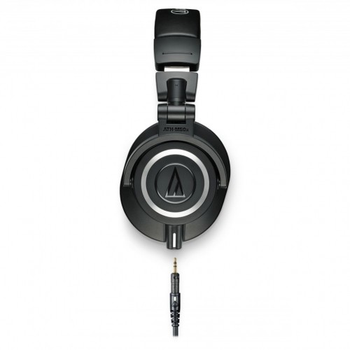 Audio Technica  
         
       ATH-M50X 3.5mm (1/8 inch), Headband/On-Ear, Black image 1