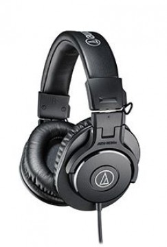 Audio Technica  
         
       ATH-M30X Dynamic Headphones, Wired, Over-Ear, Black