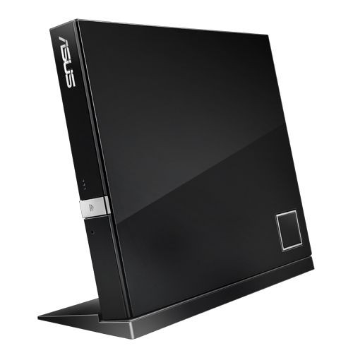 Asus  
         
       SBC-06D2X-U External Slim Blu-ray read Drive,  Black, BDXL support, 6X Blu-ray reading speed, USB 2.0 image 1