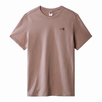 Vīriešu Krekls ar Īsām Piedurknēm The North Face Premium Brūns