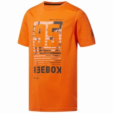 Vīriešu Krekls ar Īsām Piedurknēm Reebok Sportswear Rebelz