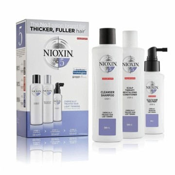 Matu Kopšanas Komplekts Nioxin System 5 Līdzeklis Pret Matu Izkrišanu 3 Daudzums