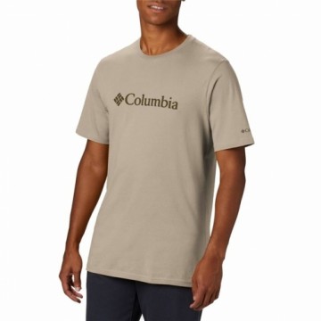 Vīriešu Krekls ar Īsām Piedurknēm Columbia Pelēks