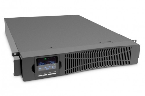 Digitus  
         
       OnLine UPS, rack/tower, 1500VA, 1500W, LCD, 8 x C13, 1 x C19, RS-232, USB, RJ45, SNMP card (optional), relay card (optional) image 1