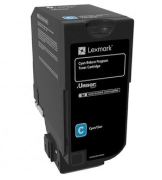 LEXMARK  
         
       High Capacity Cyan Return Programme 84C2HC0 Toner Cartridge