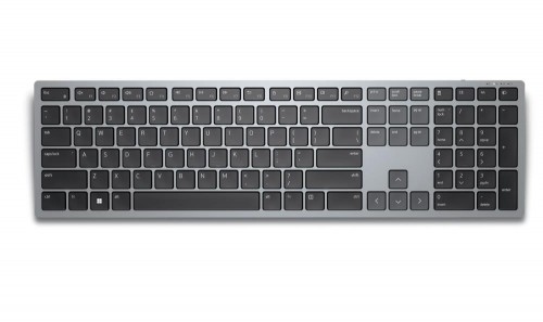 Dell Keyboard KB700 Wireless, US, 2.4 GHz, Bluetooth 5.0, Titan Gray image 1