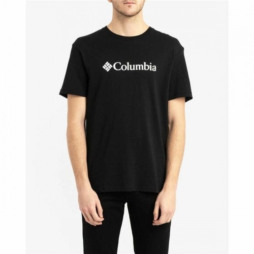 Vīriešu Krekls ar Īsām Piedurknēm Columbia Melns image 4