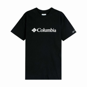 Vīriešu Krekls ar Īsām Piedurknēm Columbia Melns