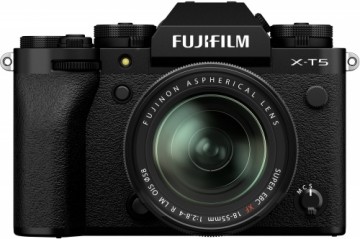 Fujifilm X-T5 + 18-55mm, black
