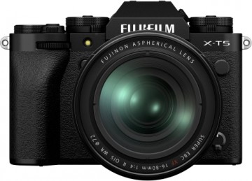 Fujifilm X-T5 + 16-80mm, black