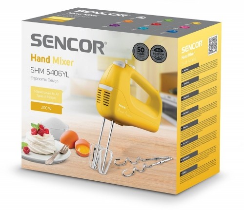 Hand mixer Sencor SHM5406YL image 3