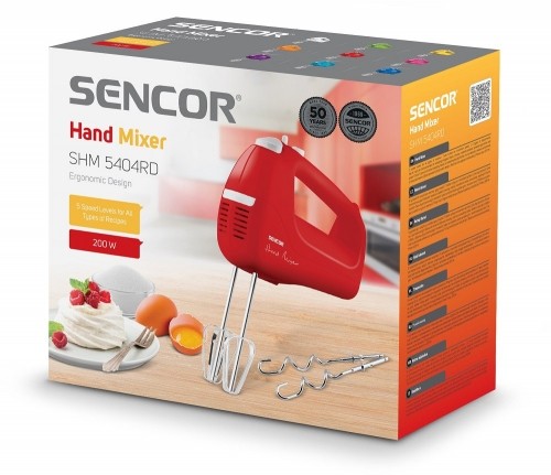 Hand mixer Sencor SHM5404RD image 3