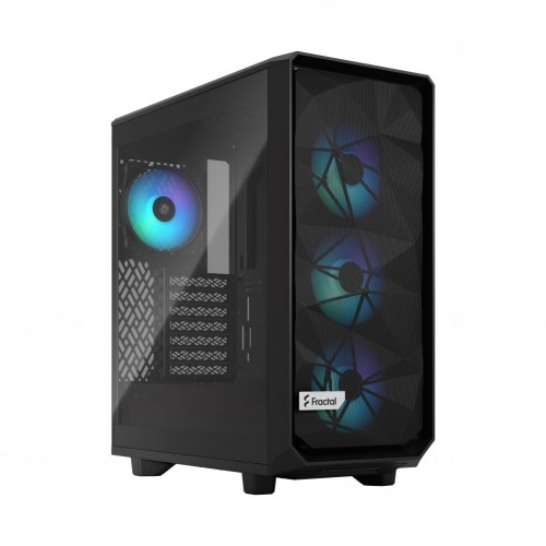 Fractal Design  
         
       Meshify 2 Compact Lite RGB Black TG Light, Mid-Tower, Power supply included No image 1