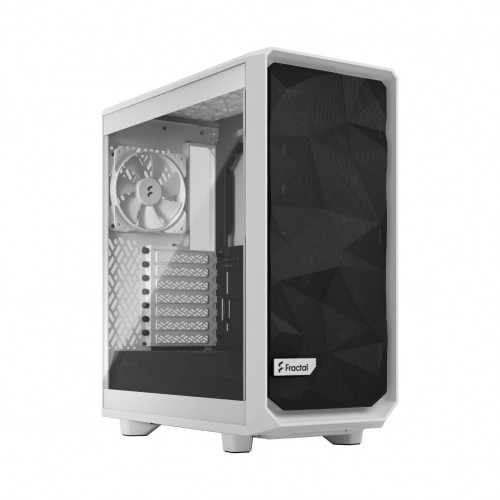 Fractal Design  
         
       Meshify 2 Compact Lite  White TG Clear, Mid-Tower, Power supply included No image 1