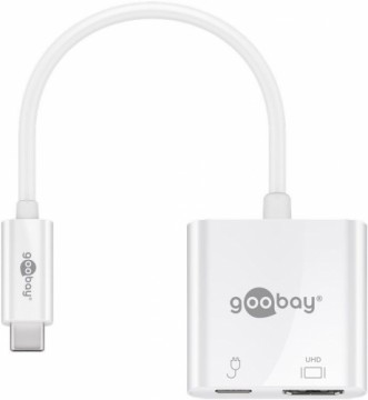 Goobay  
         
       USB-C HDMI Adapter (4k 60 Hz) 	62110 White