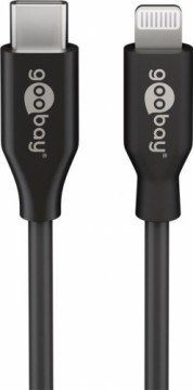 Goobay  
         
       39447 Lightning - USB-C™ USB charging and sync cable  USB C, Apple Lightnin male (8-pin)