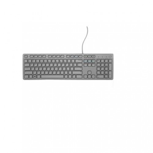 Dell Keyboard KB216 Multimedia, Wired, NORD, Grey image 1